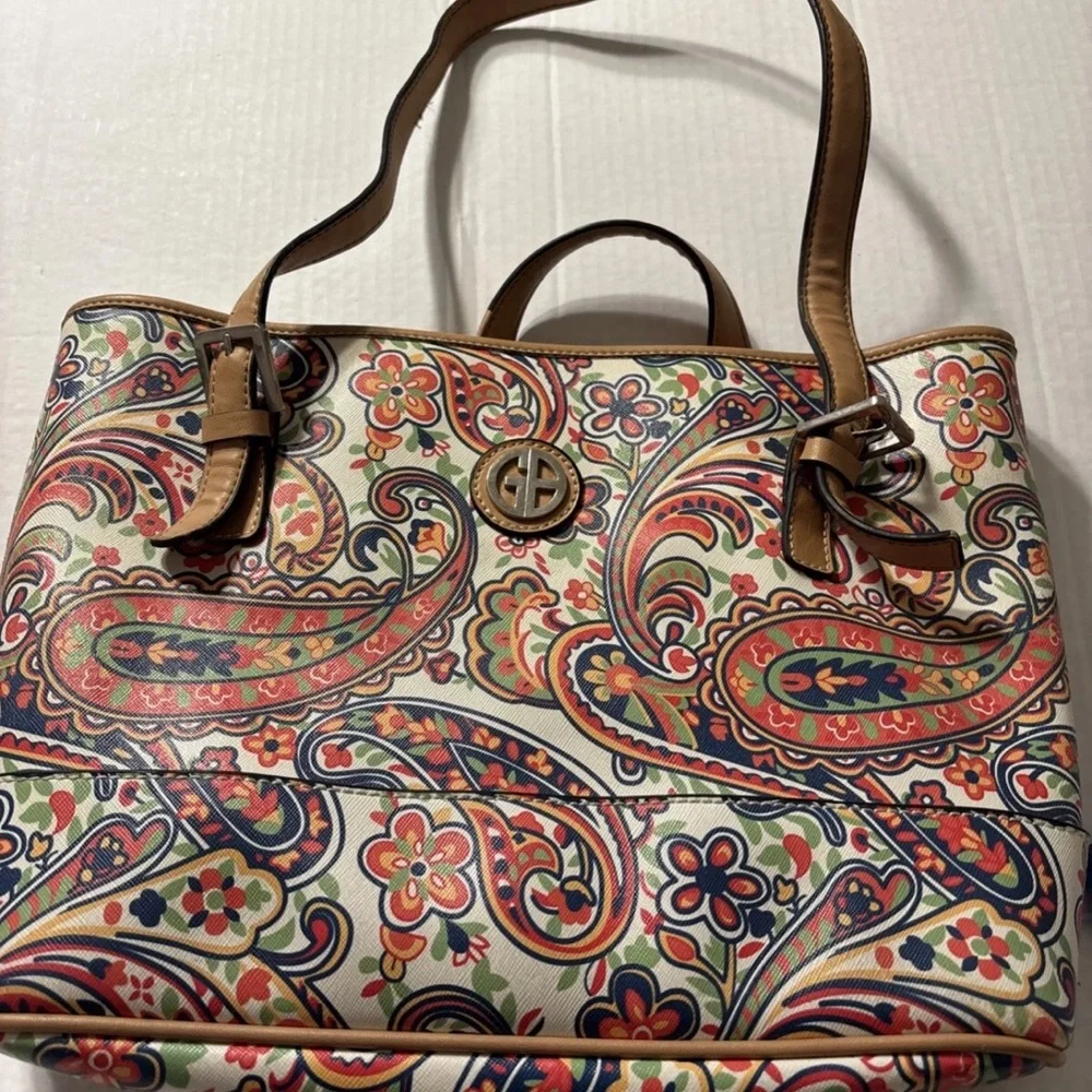 Source Unknown Multicolor‎ Paisley Tote Bag